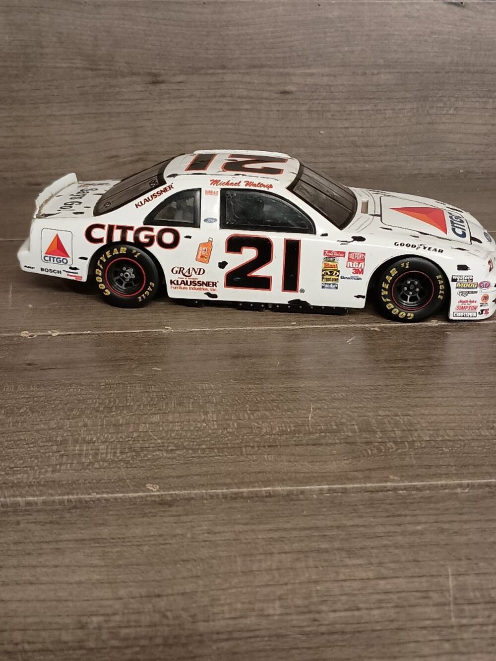 Vintage Michael Waltrip #21 Citco NASCAR Die Cast Racing Car 1997 RV-MM